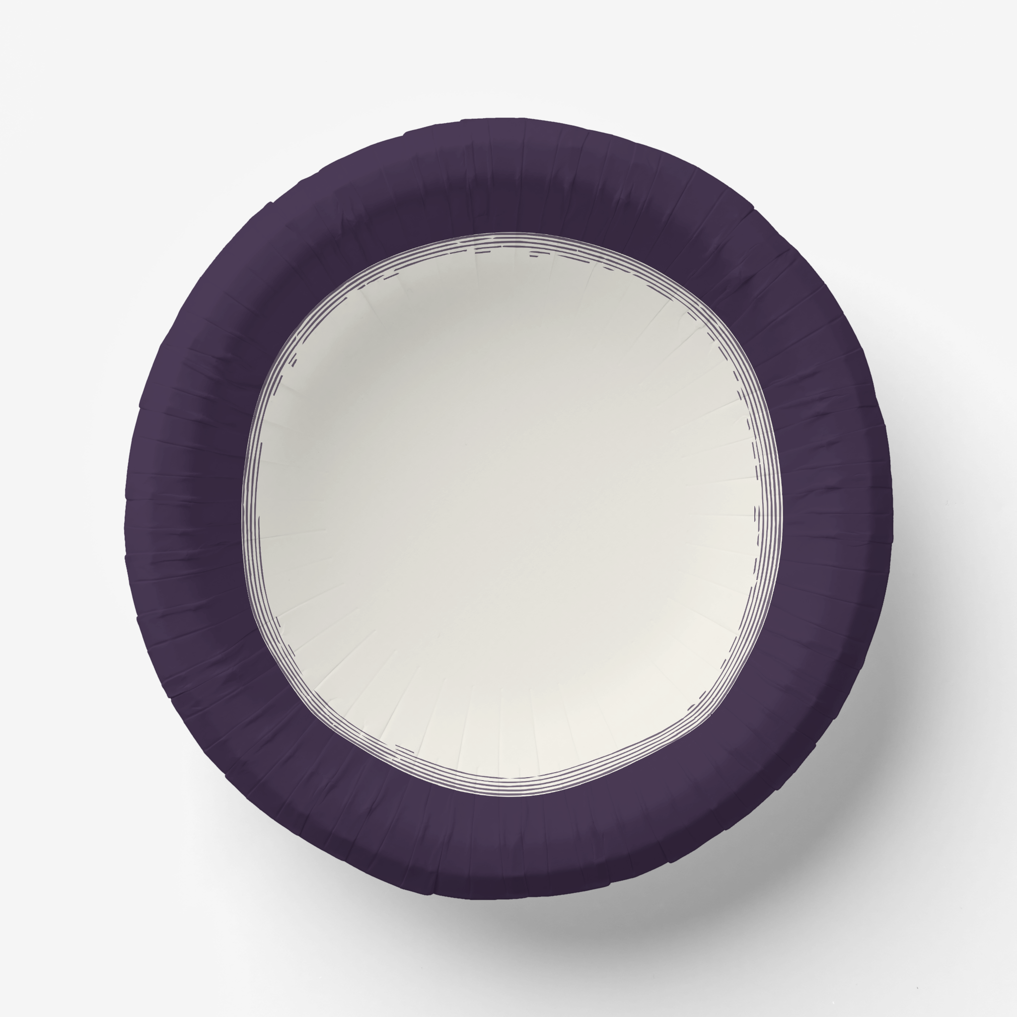 Vi ntage Voyagers France Grape Paper Party Plates
