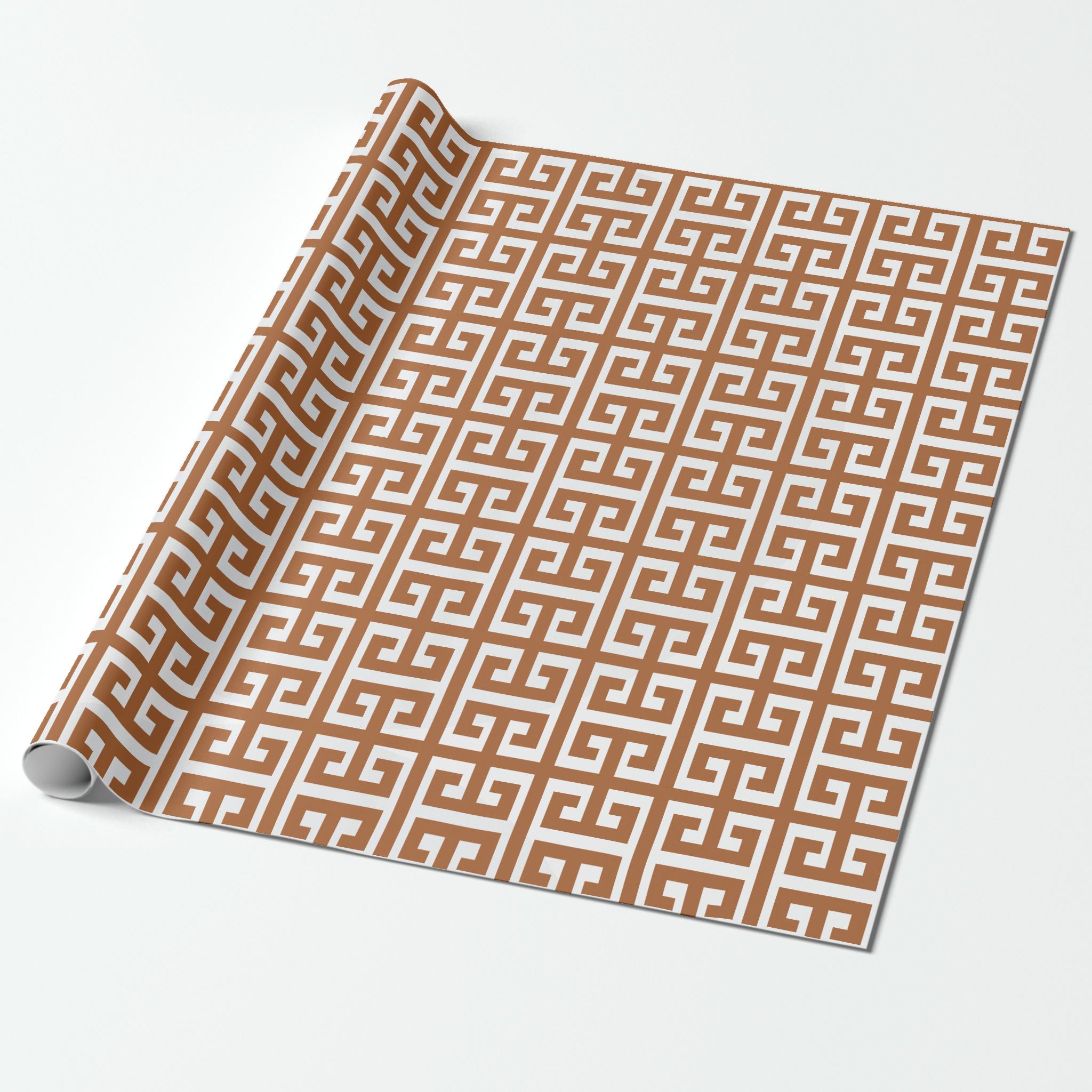 Vintage Voyagers France Greek Paper Table Runner