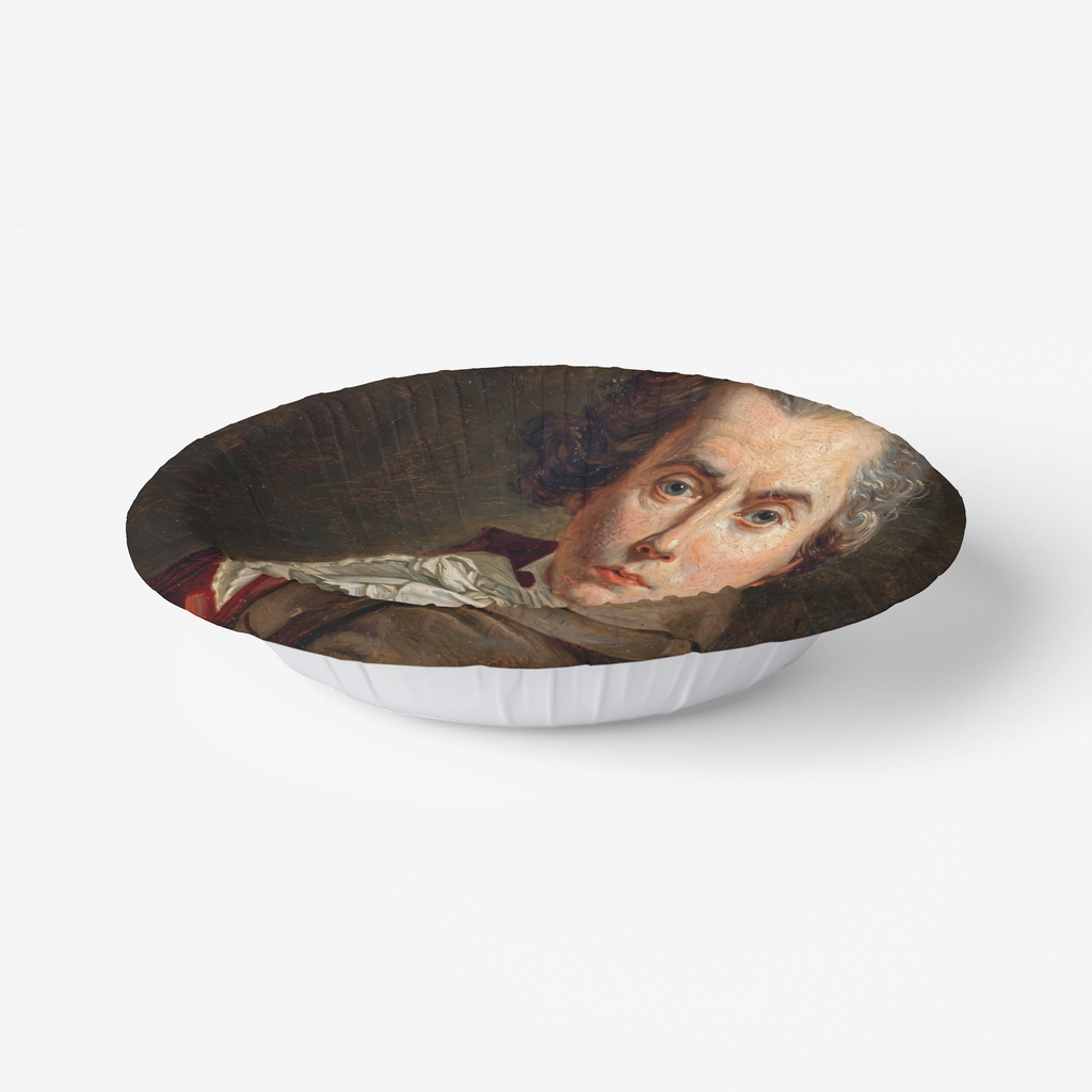 Vintage Voyagers France Monsieur Paper Party Plate
