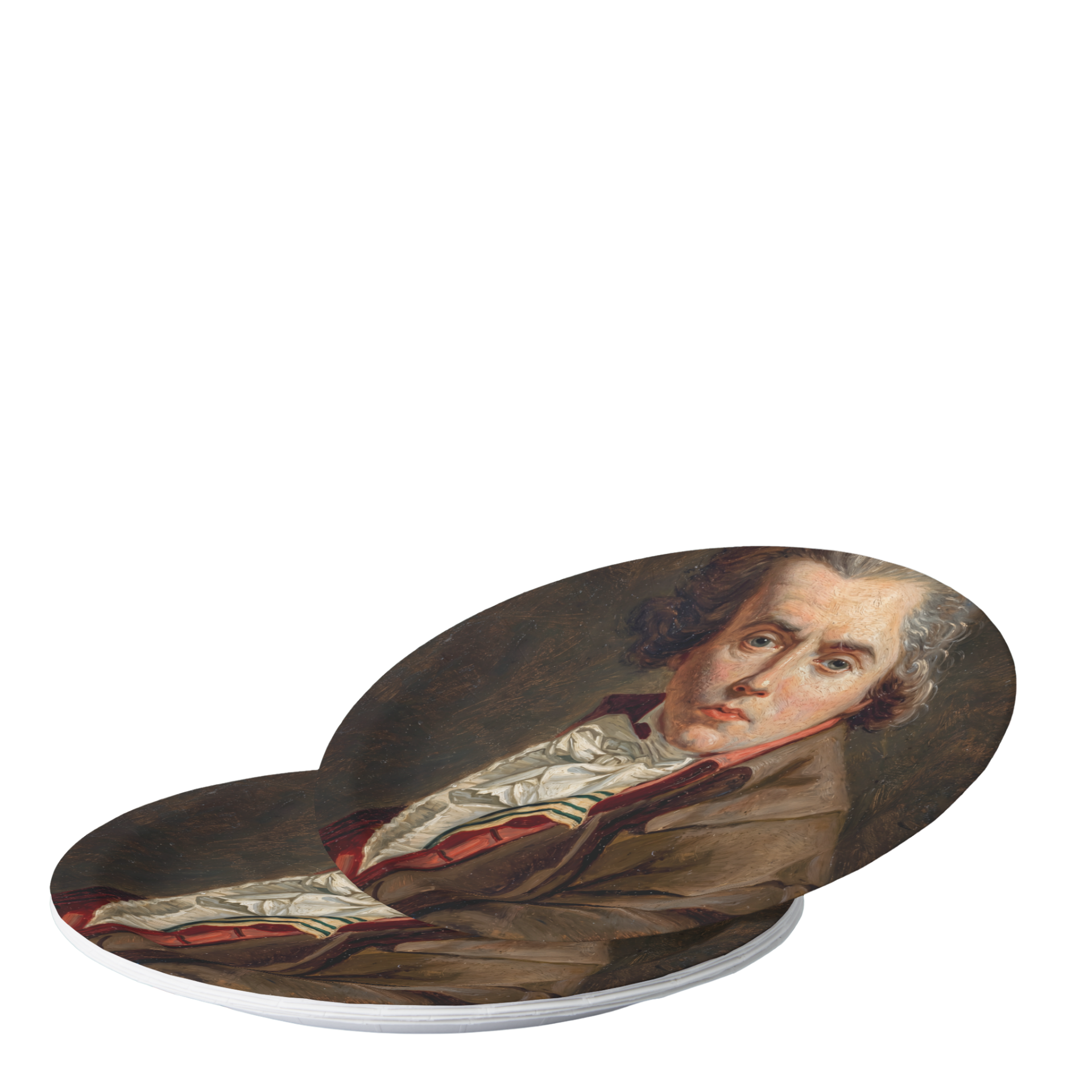 Vintage Voyagers France Monsieur Paper Party Plate