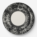 Vintage Voyagers France Doomsday Floral Halloween Paper Plates