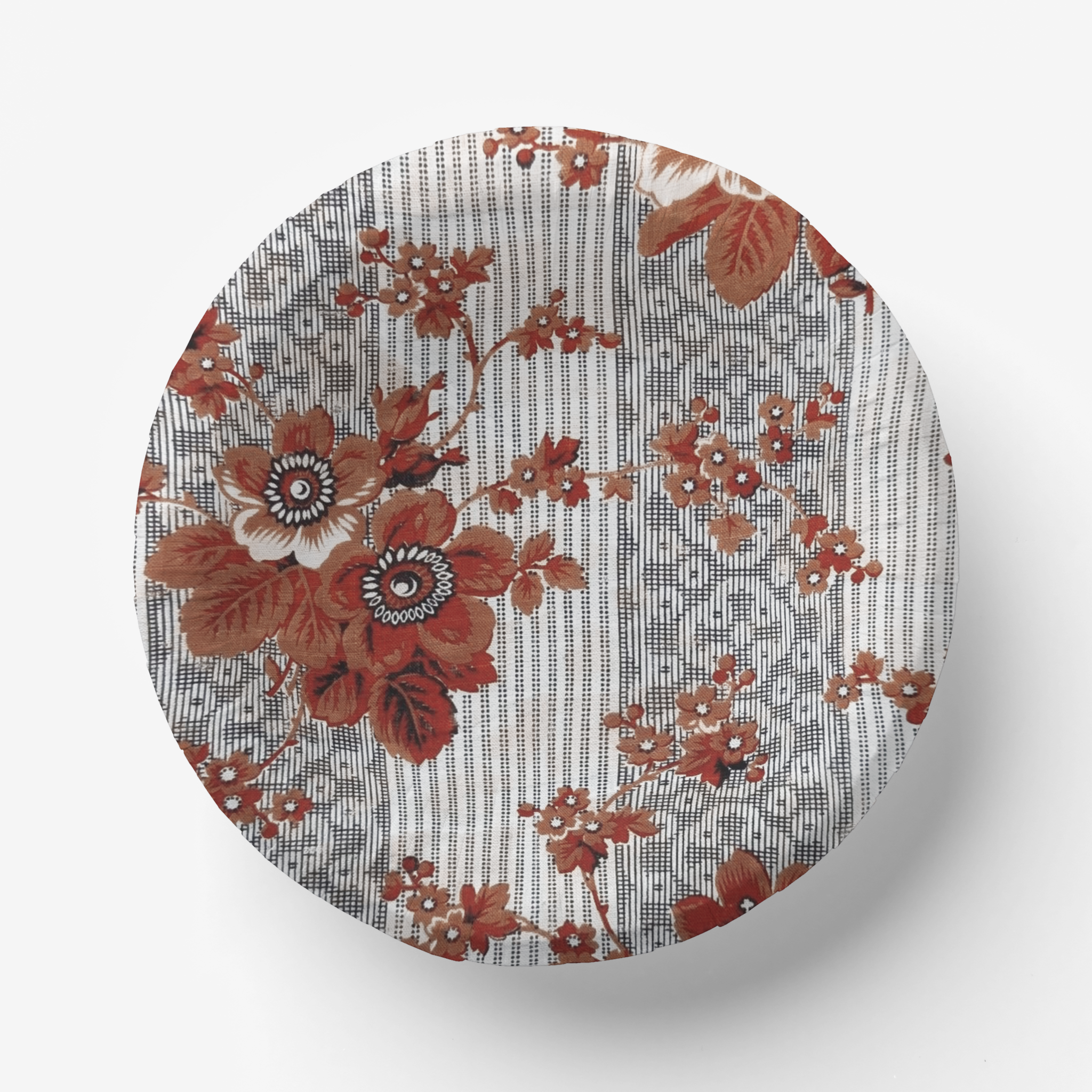 Vintage Voyagers France Halloween Floral Paper Plates