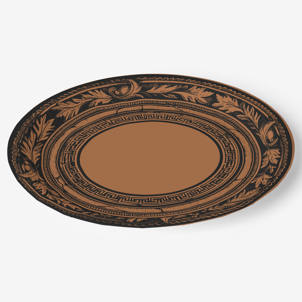 Vintage Voyagers France Milos Paper Party Plates