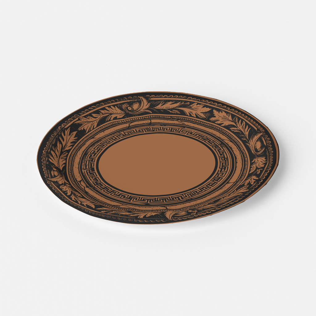 Vintage Voyagers France Milos Paper Party Plates