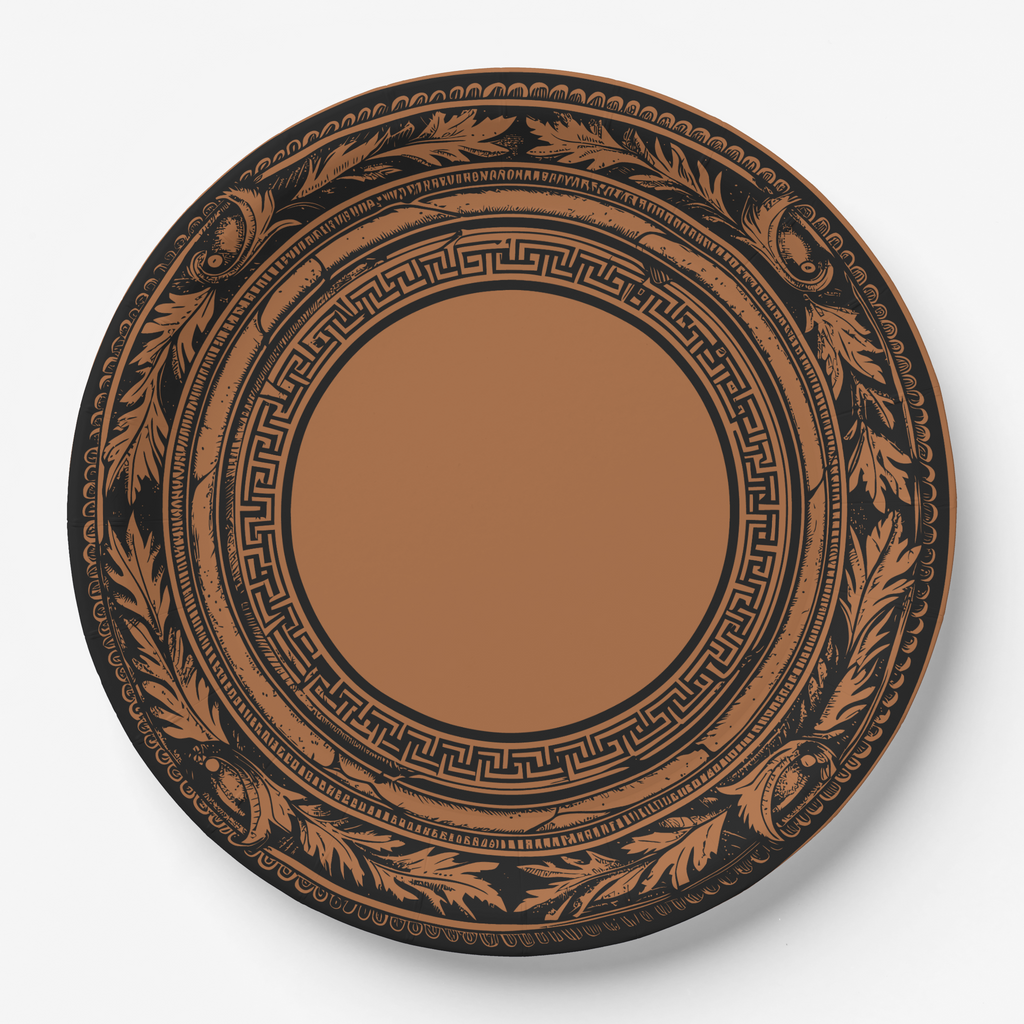 Vintage Voyagers France Milos Paper Party Plates