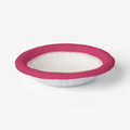 Vintage Voyagers France Hot Pink Paper Party Bowls