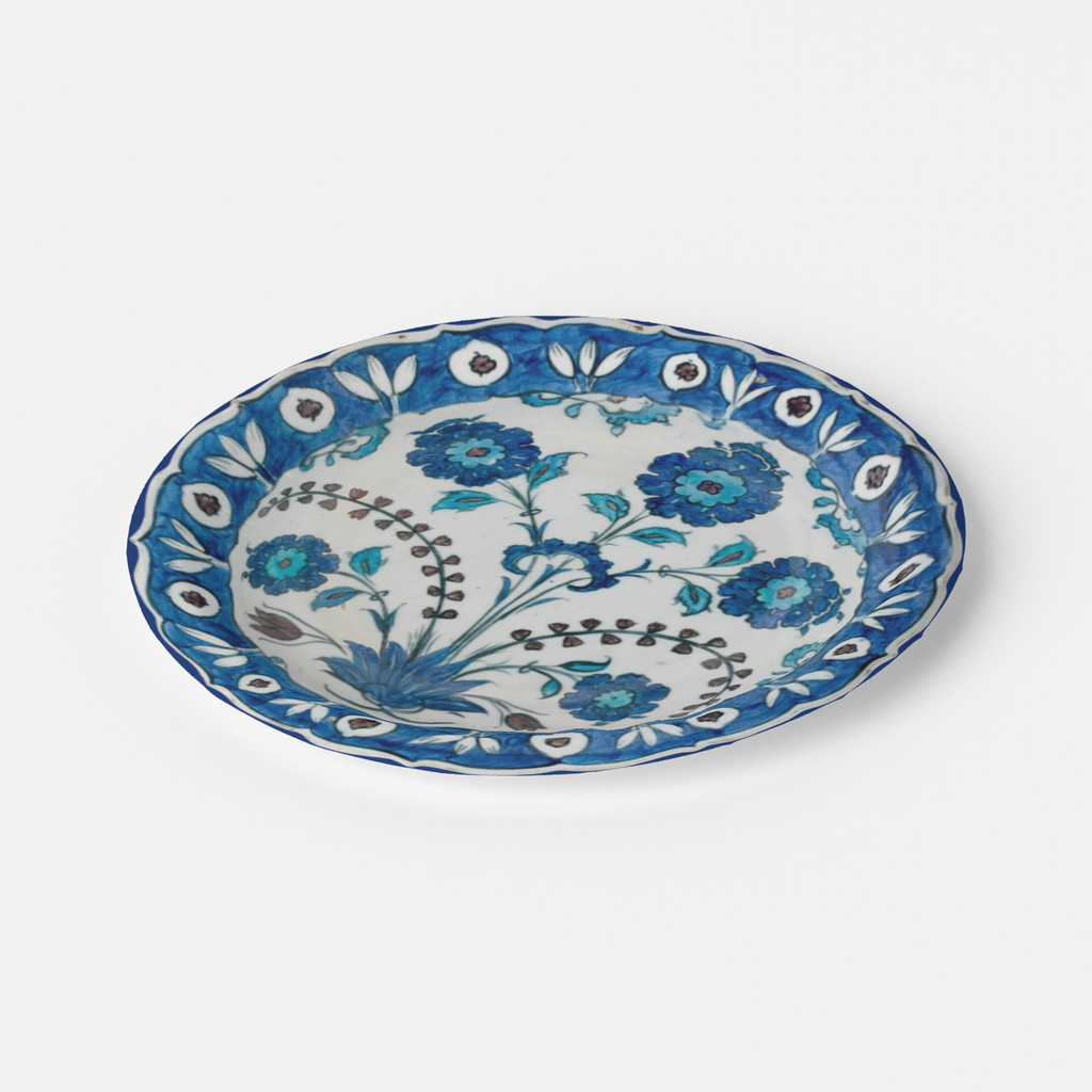 Vintage Voyagers France Iznik Paper Party Plates