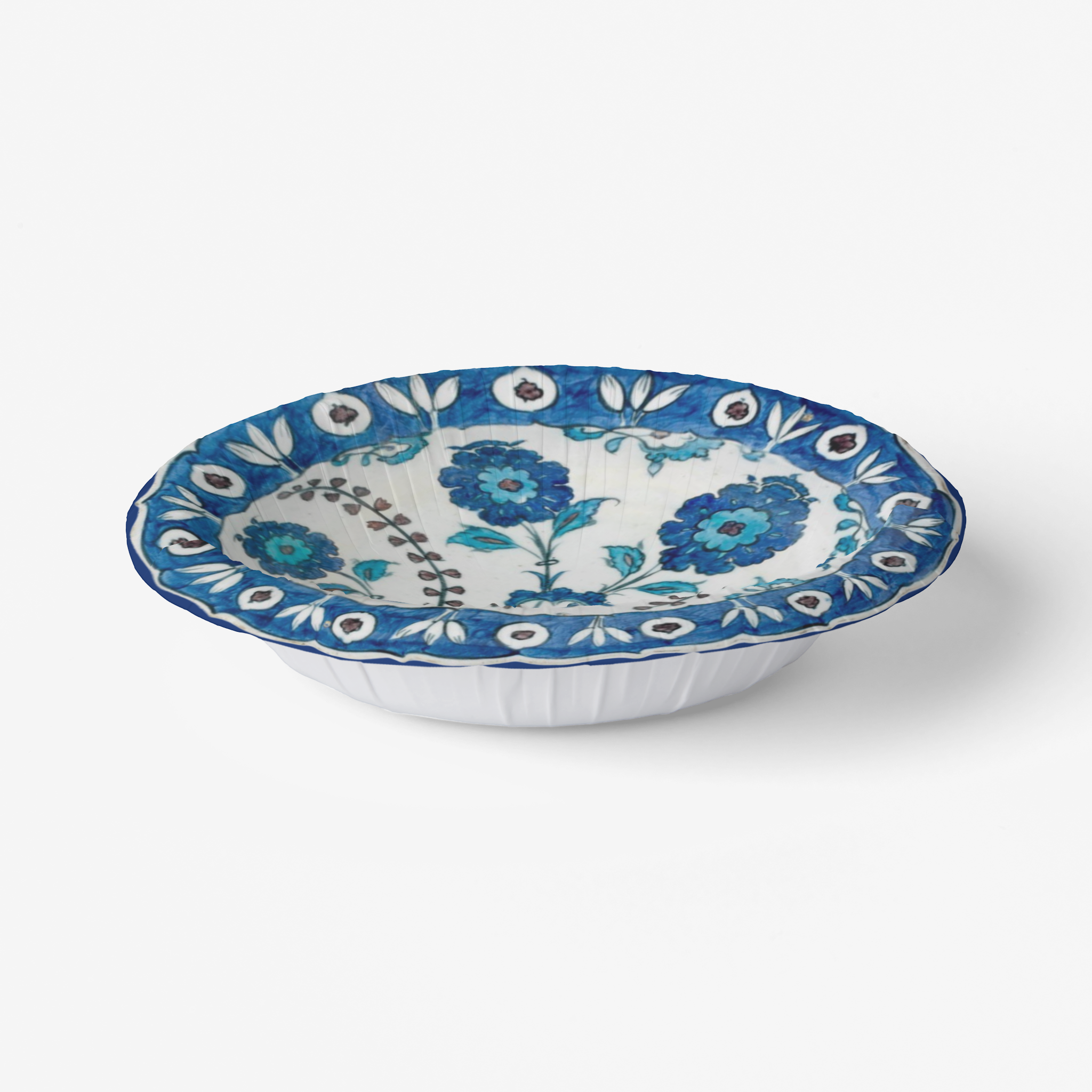 Vintage Voyagers France Iznik Paper Party Plates