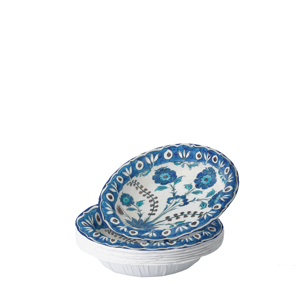 Vintage Voyagers France Iznik Paper Party Plates