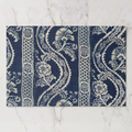 Vintage Voyagers France Indigo Paper Placemat Pad