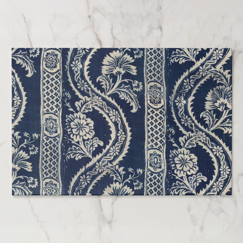 Vintage Voyagers France Indigo Paper Placemat Pad