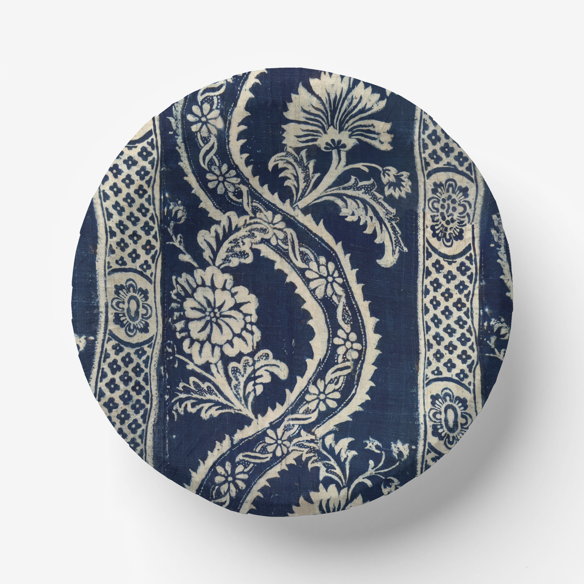 Vintage Voyagers France Indigo Paper Plates