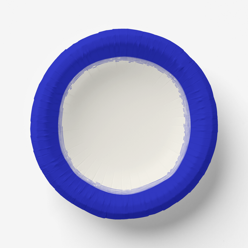 Vintage Voyagers France  Lapis Paper Party Bowls