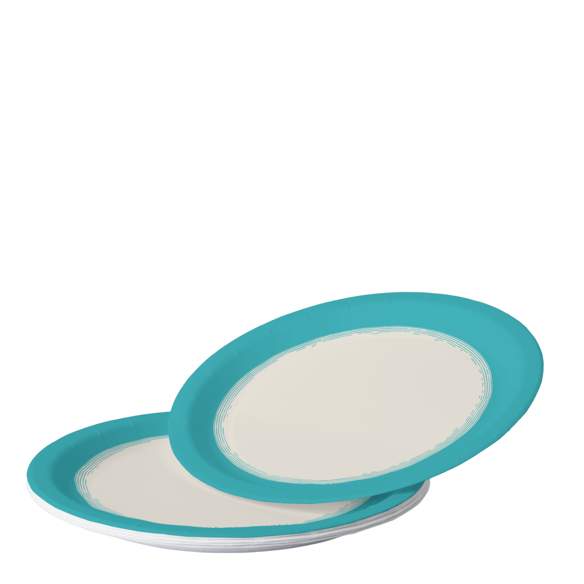Vintage Voyagers France Lagoon Paper Party Plate