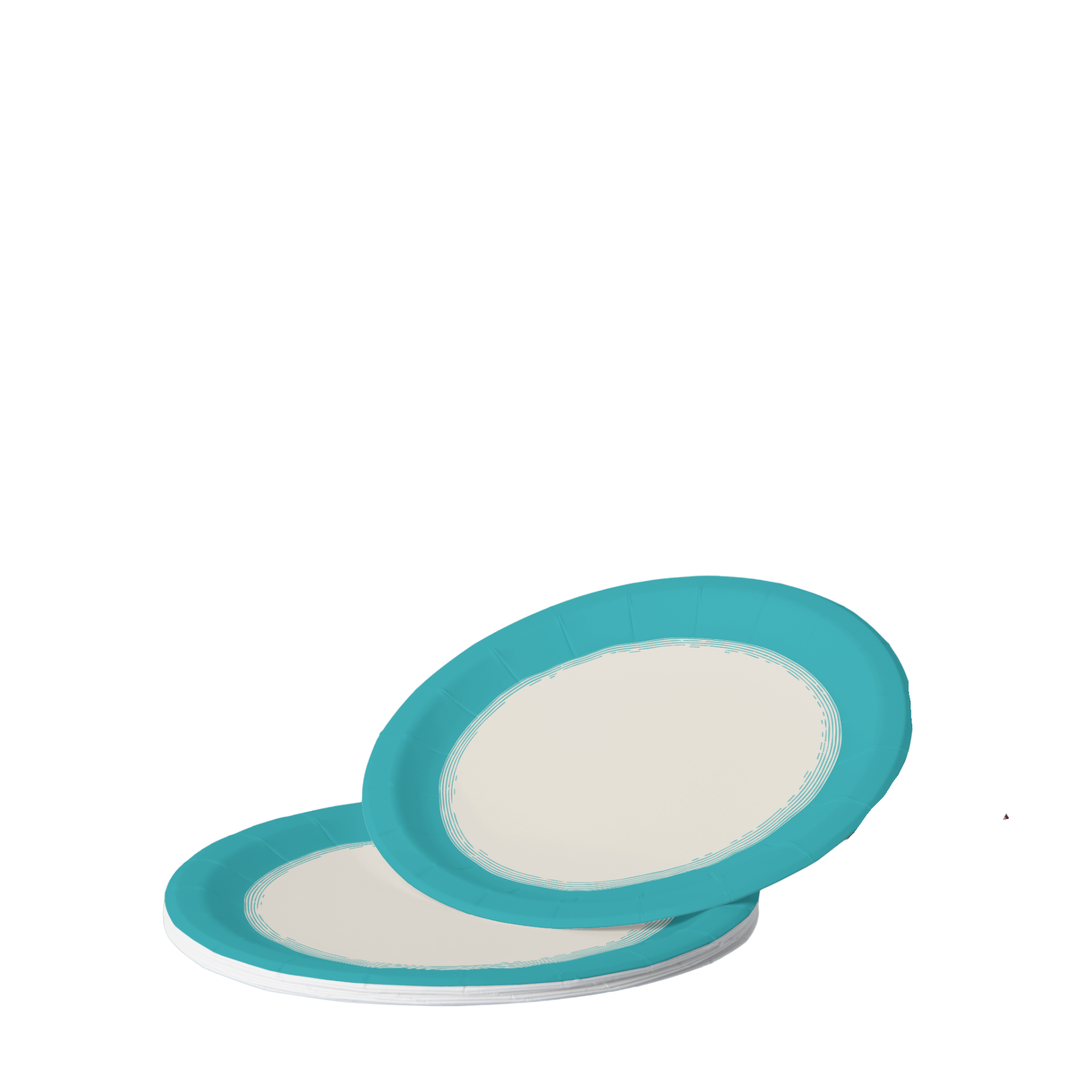 Vintage Voyagers France Lagoon Paper Party Plate