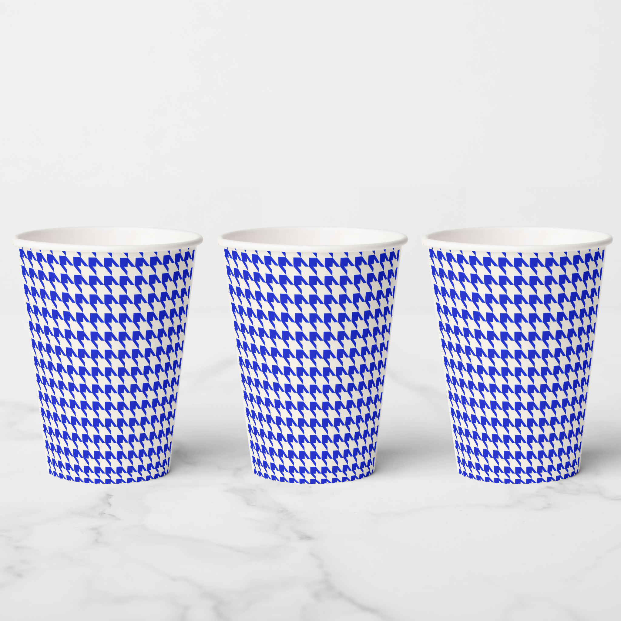 Vintage Voyagers France Lapis Paper Party Cups