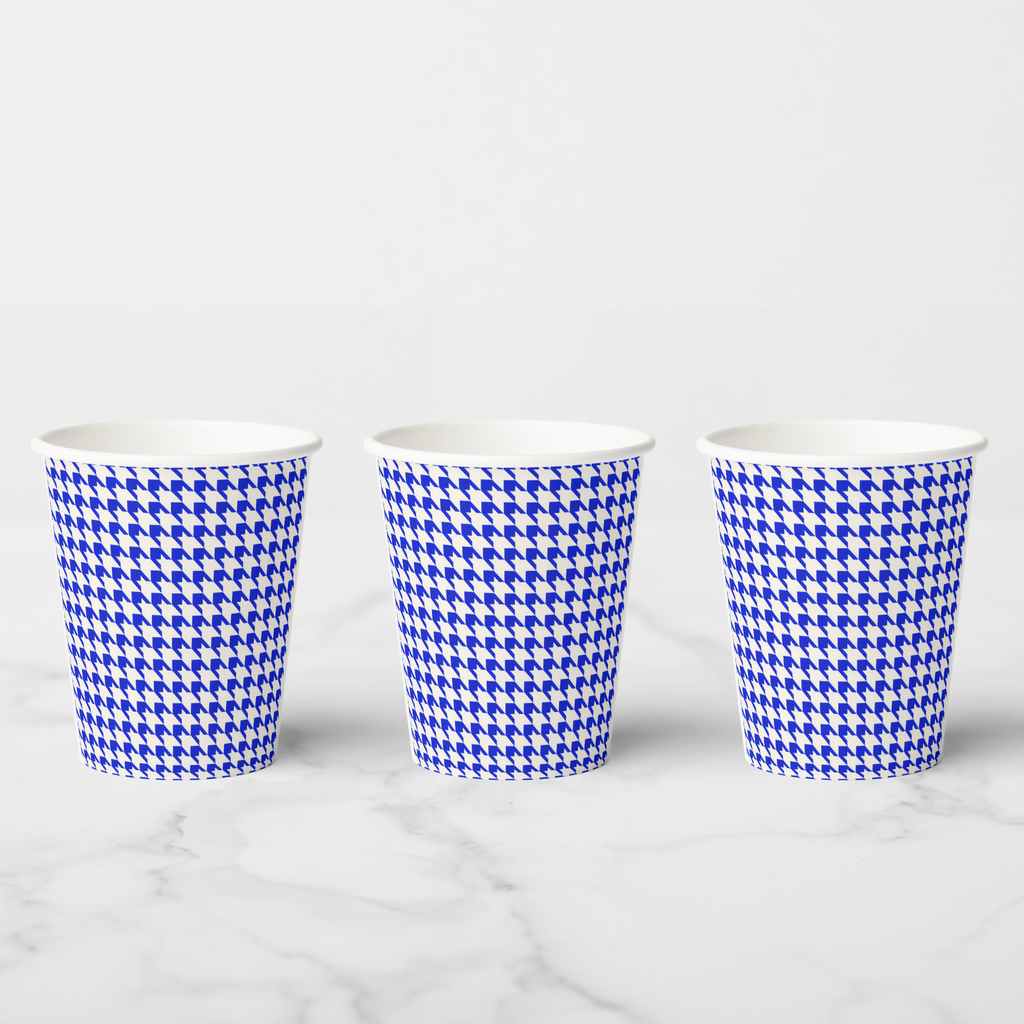 Vintage Voyagers France Lapis Paper Party Cups