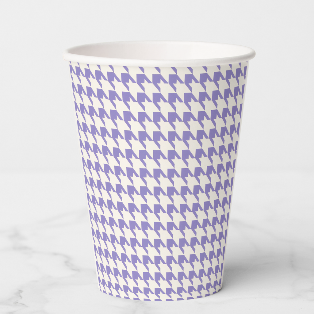 Vintage Voyagers France Lavender Paper Party Cups