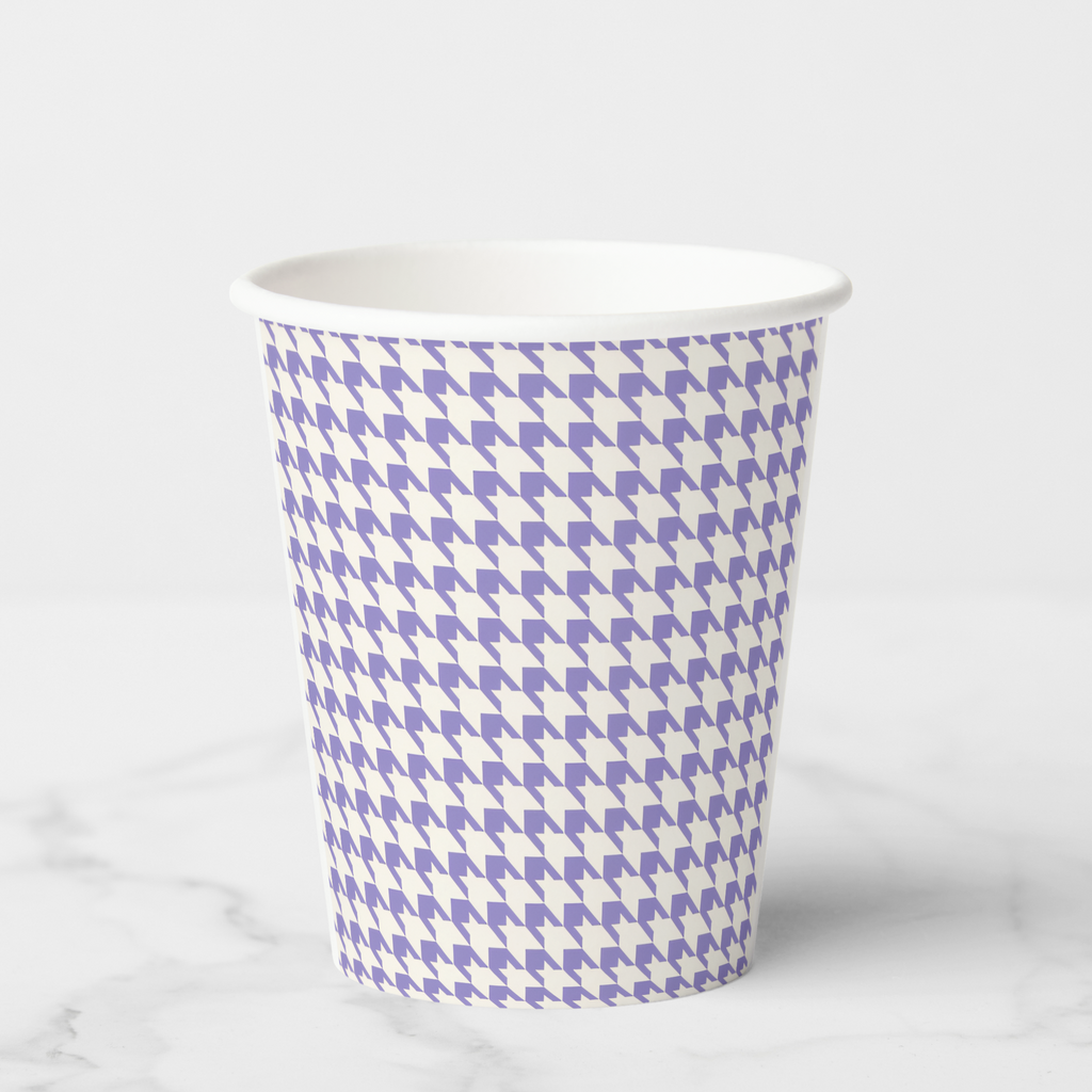 Vintage Voyagers France Lavender Paper Party Cups