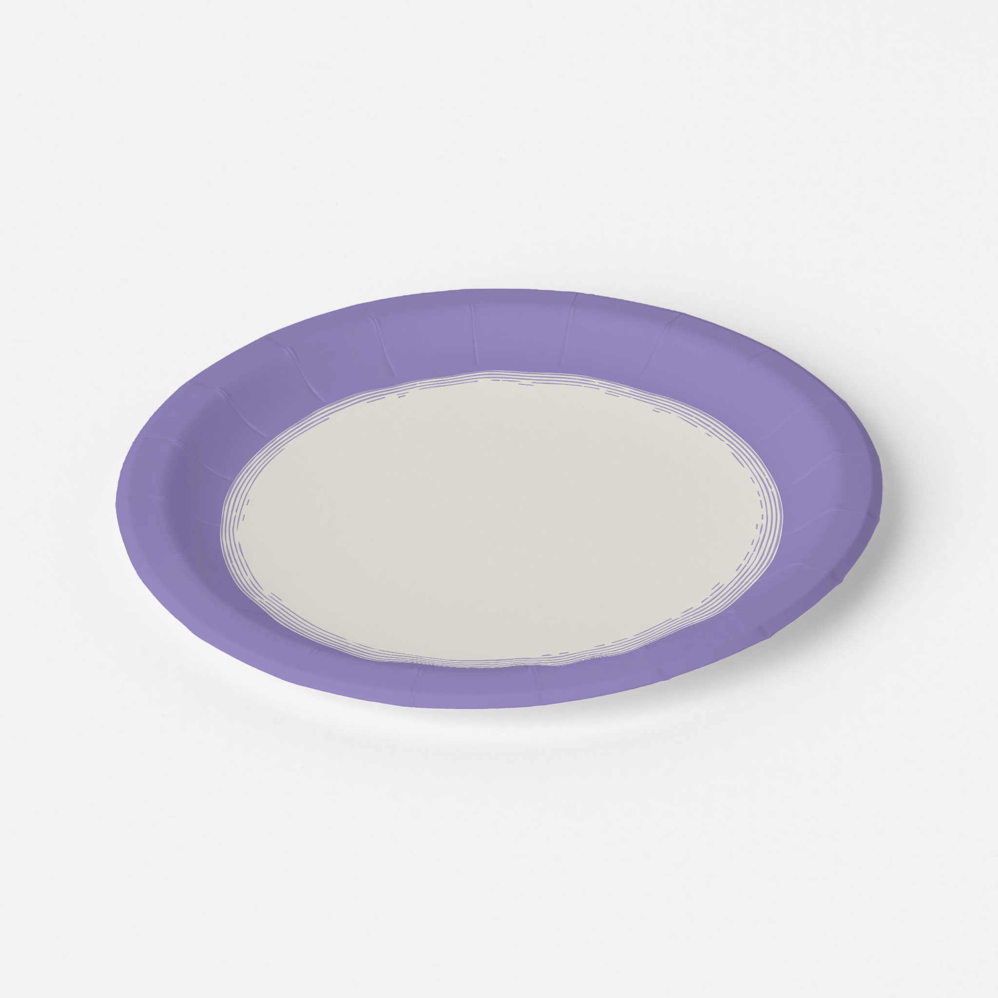 Vintage Voyagers France Lavender Paper Party Plates