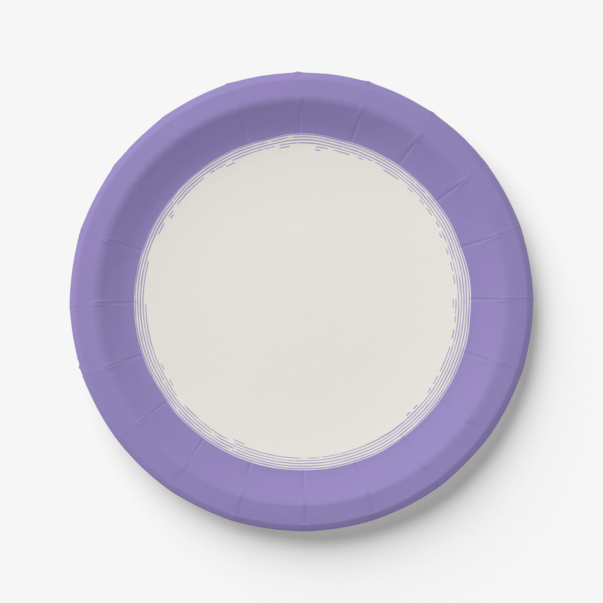 Vintage Voyagers France Lavender Paper Party Plates