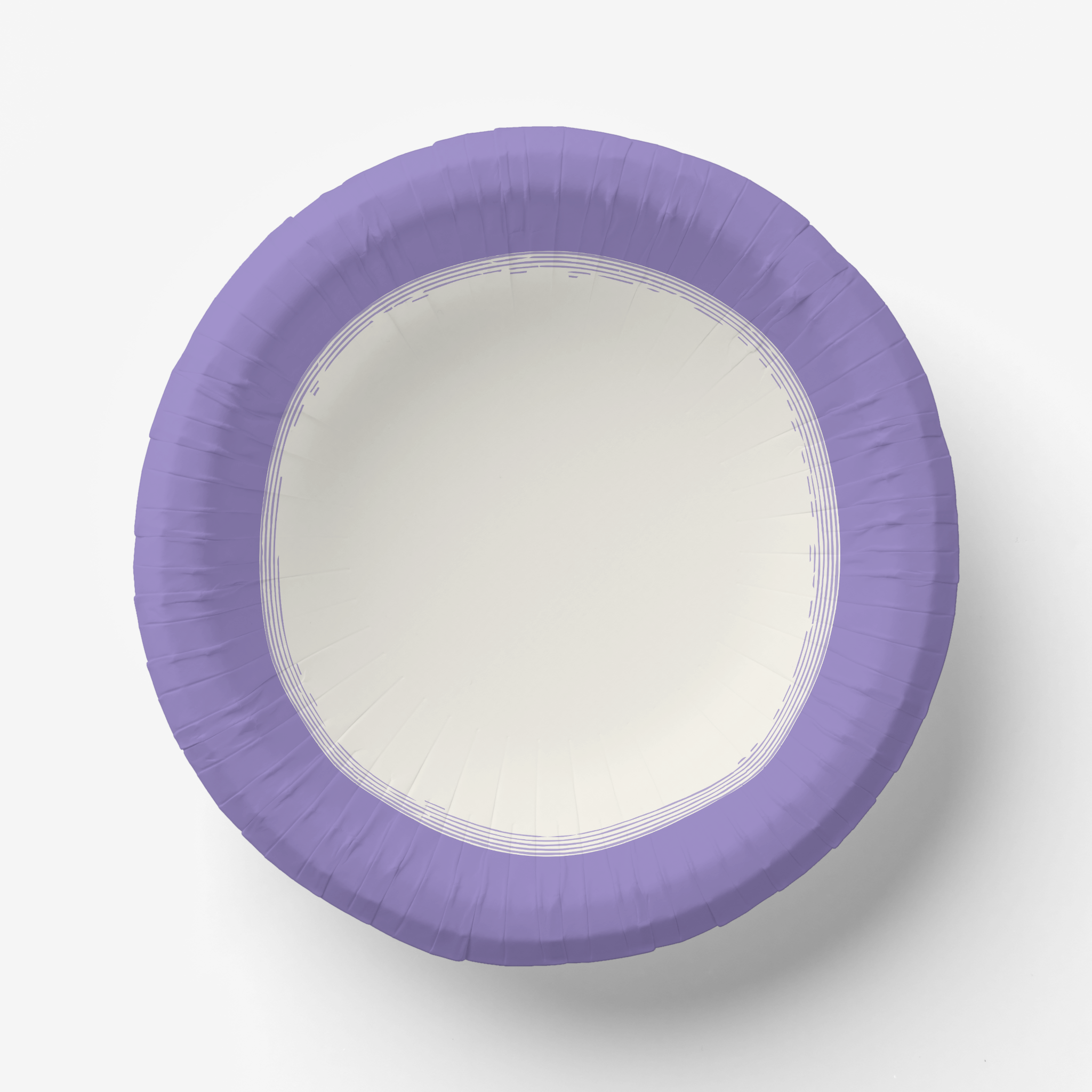 Vintage Voyagers France Lavender Paper Party Plates