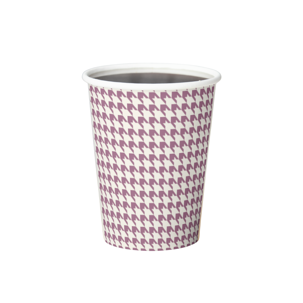 Vintage Voyagers France Mauve Paper Party Cups