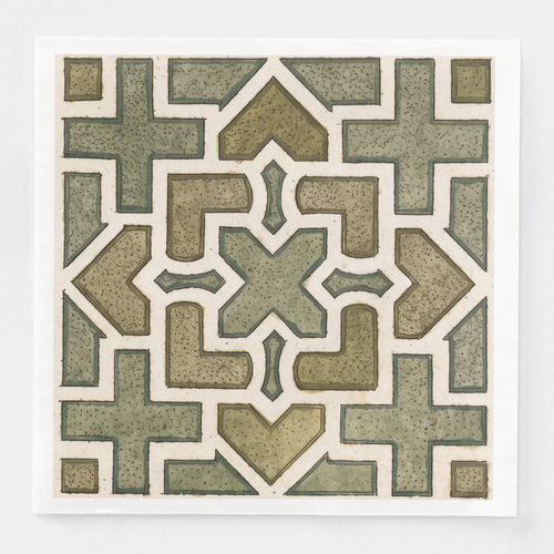 Broderie luncheon napkin