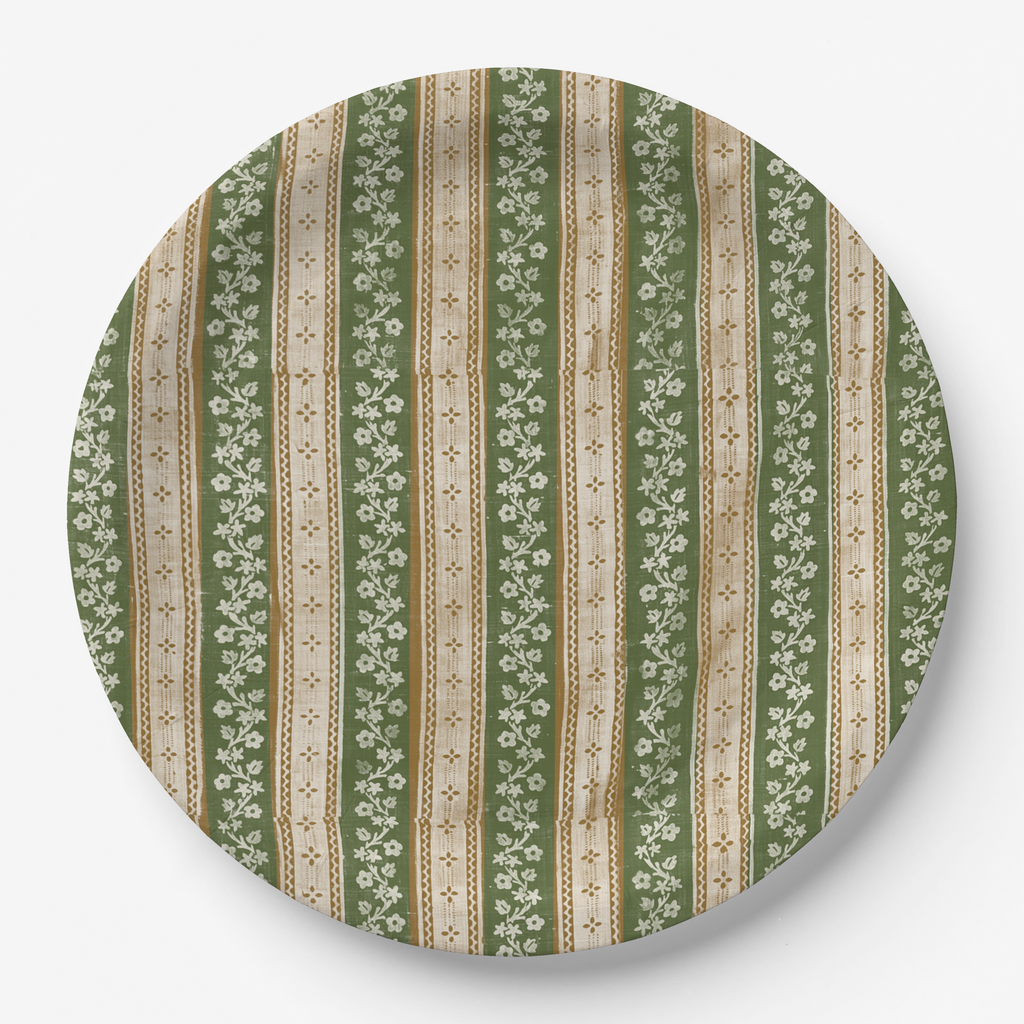 Vintage Voyagers France Olive Bastide Plate