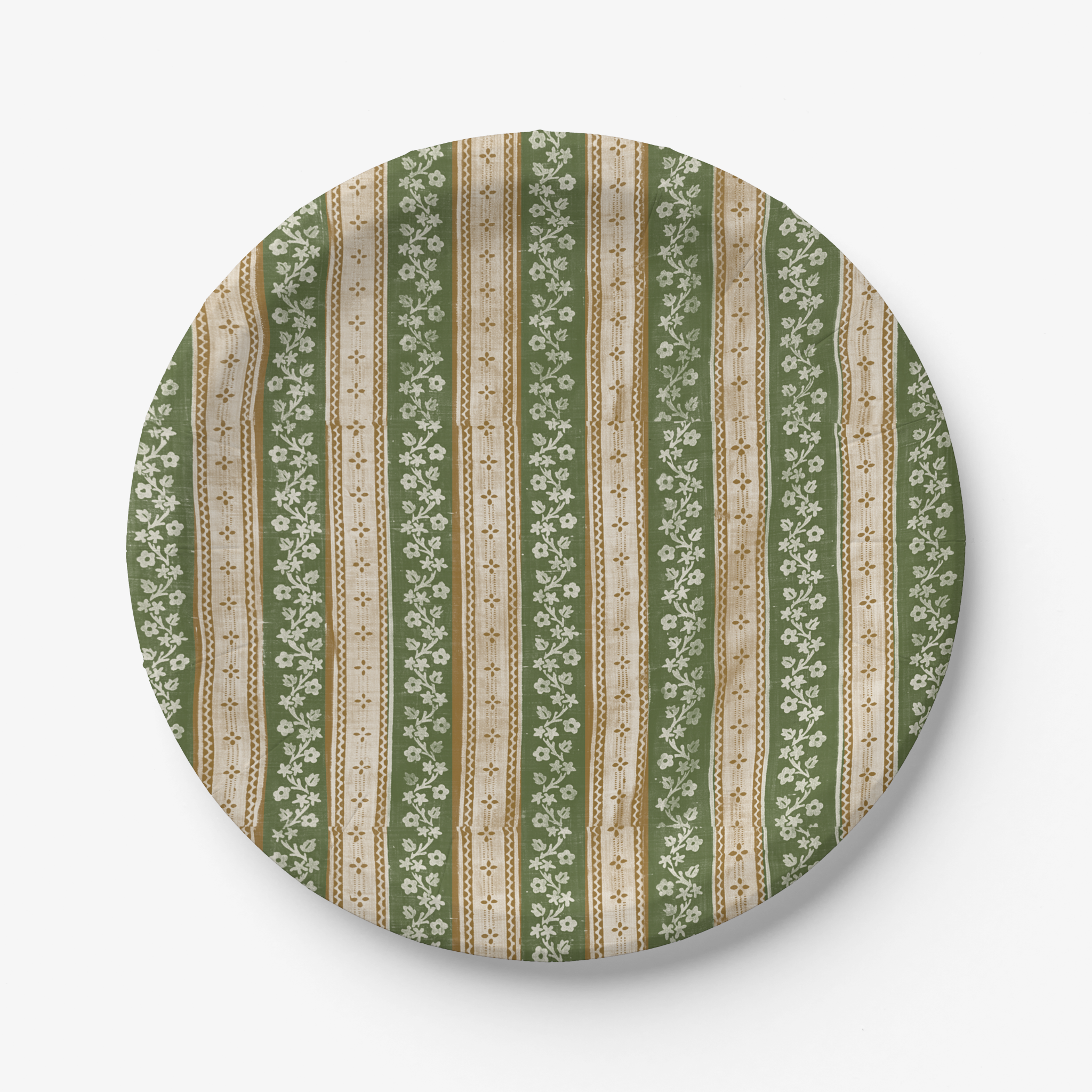 Vintage Voyagers France Olive Bastide Plate