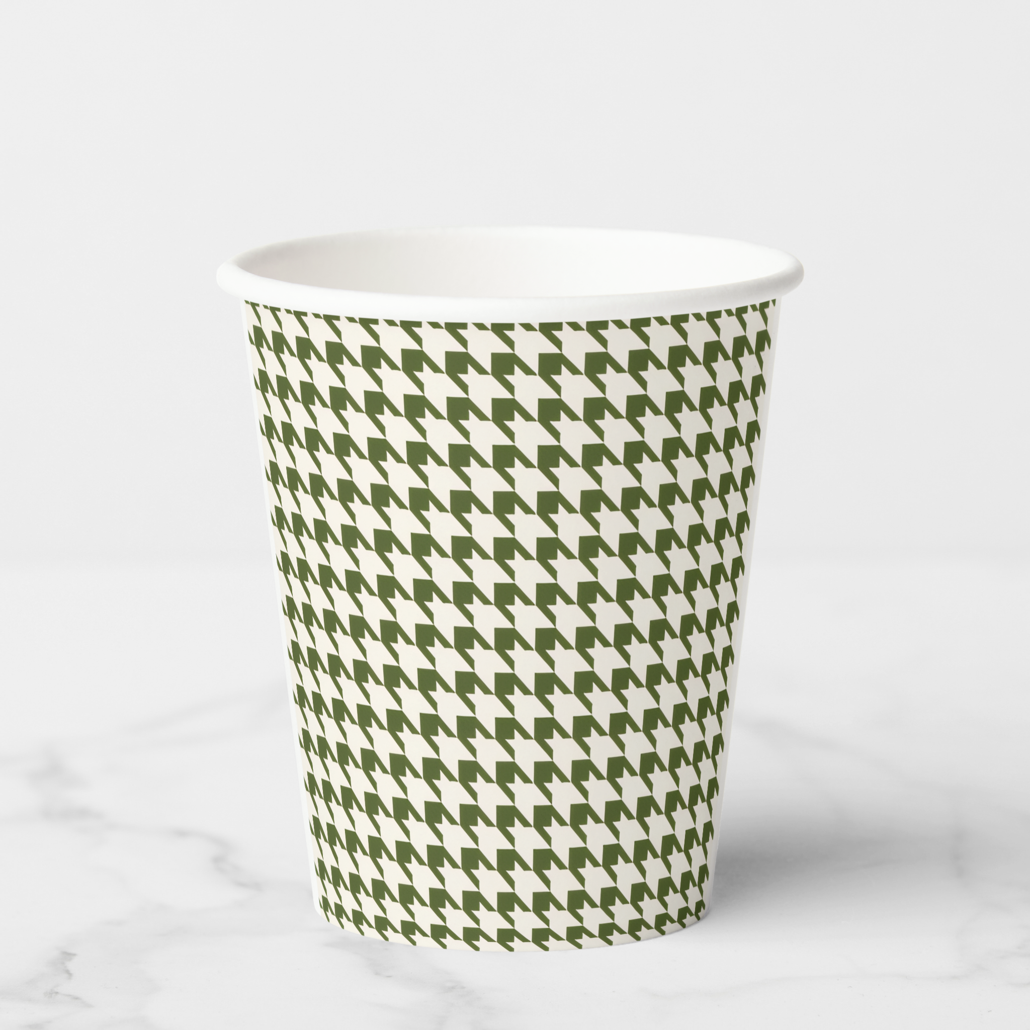 Vintage voyagers France Olive Paper Party Cups
