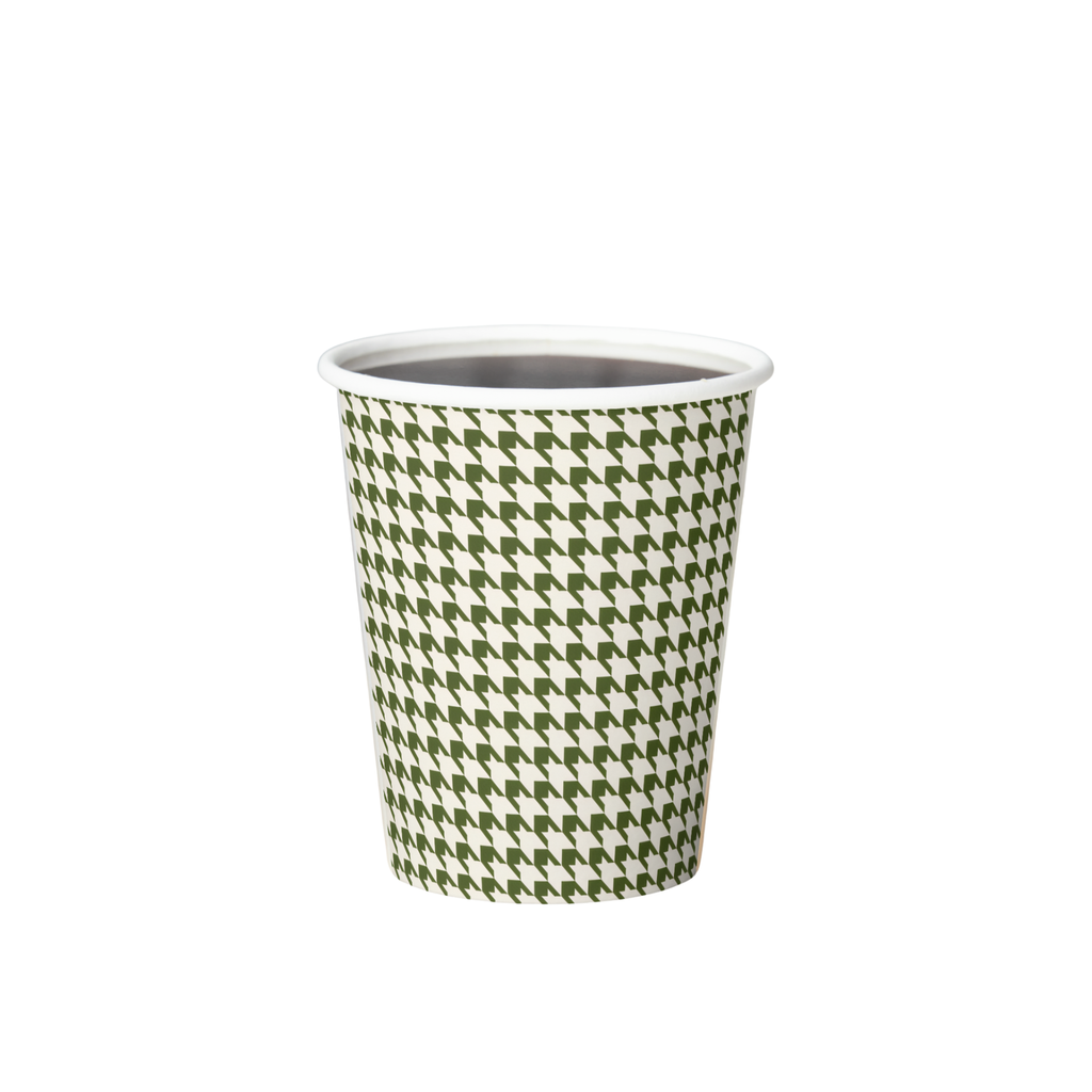 Vintage voyagers France Olive Paper Party Cups