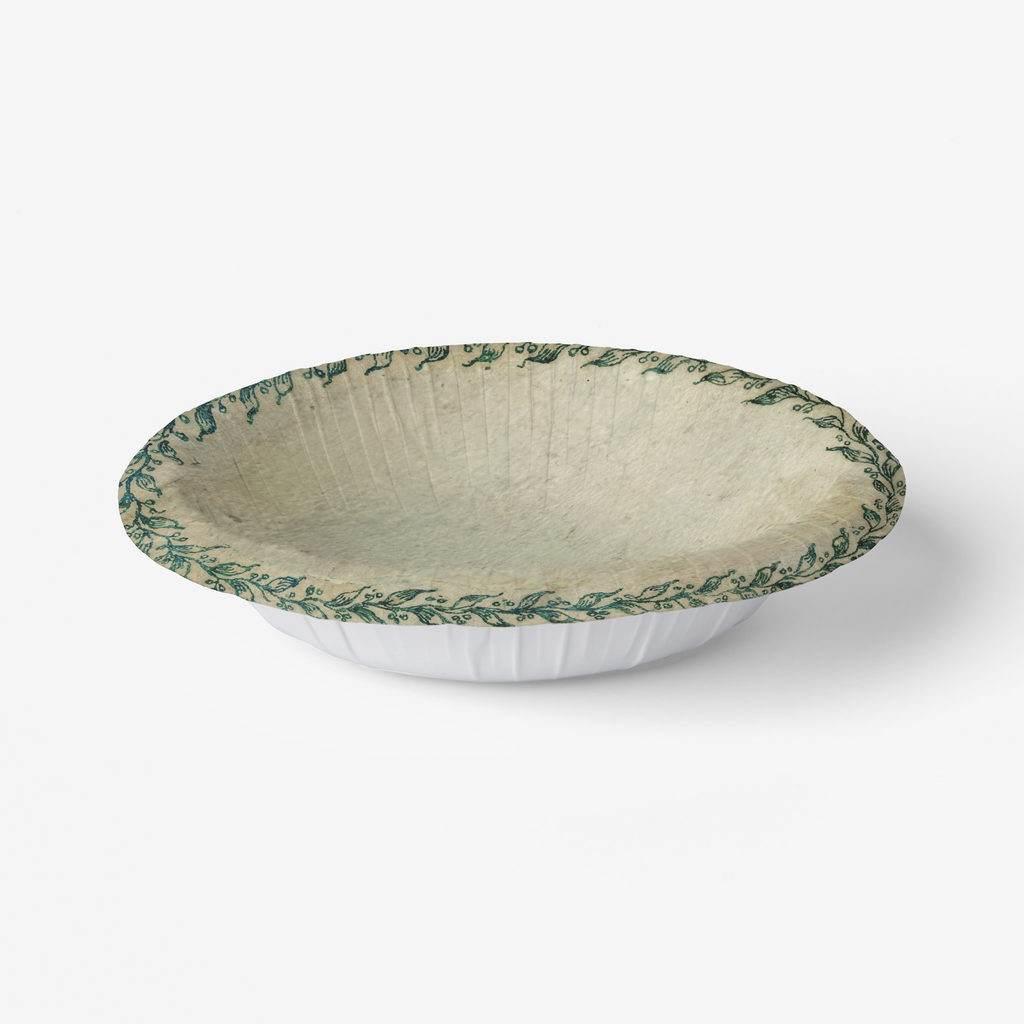 Vintage Voyagers France Vine Paper Party Plate