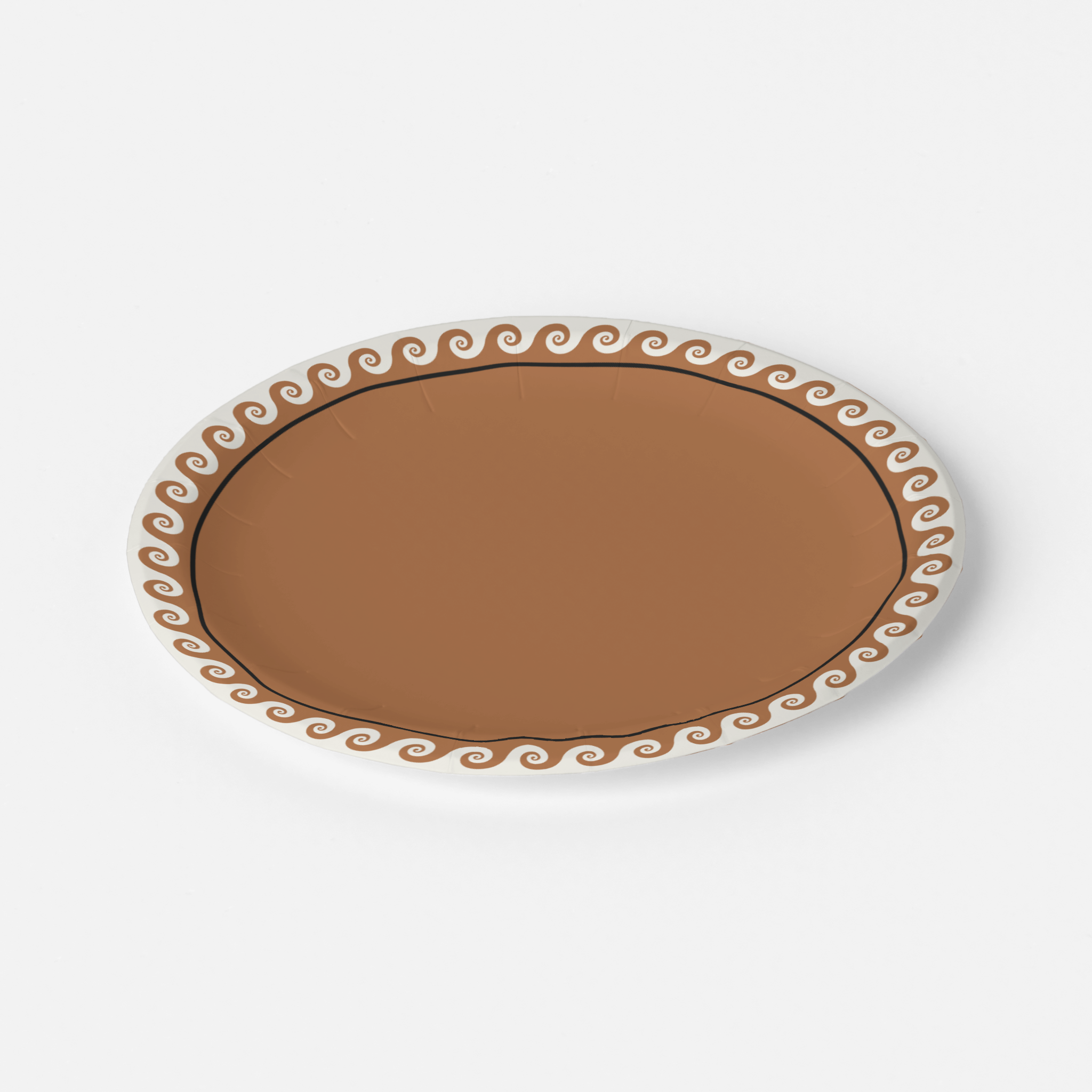 Vintage Voyagers France Paper Party Plate