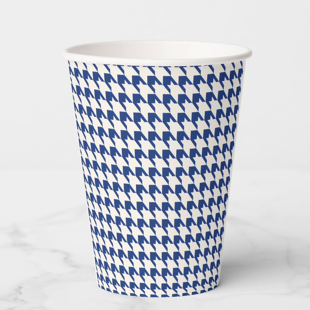Vintage Voyagers France Peacock Paper Party Cups