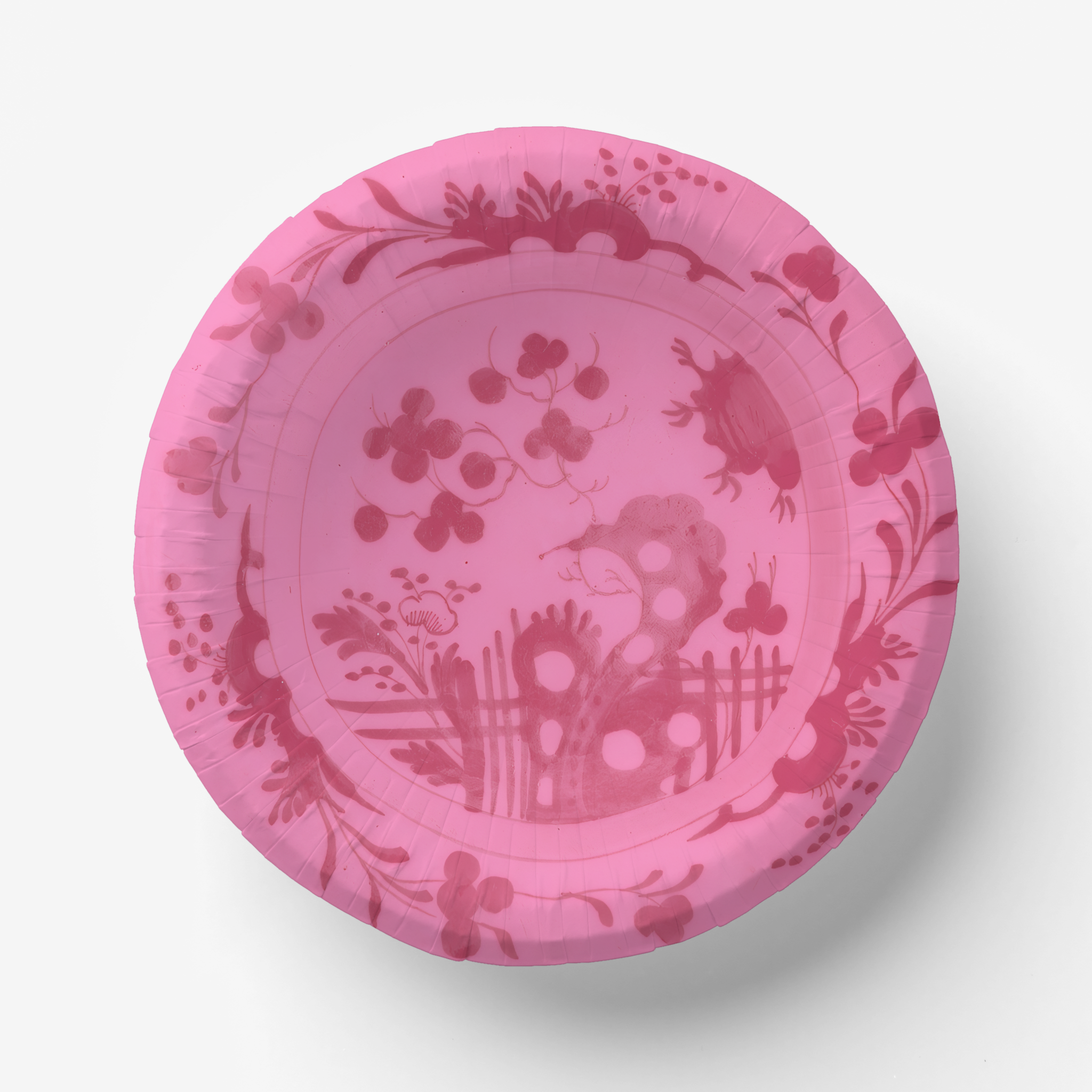 Vintage Voyagers France Rouge Paper Party Plates Plates