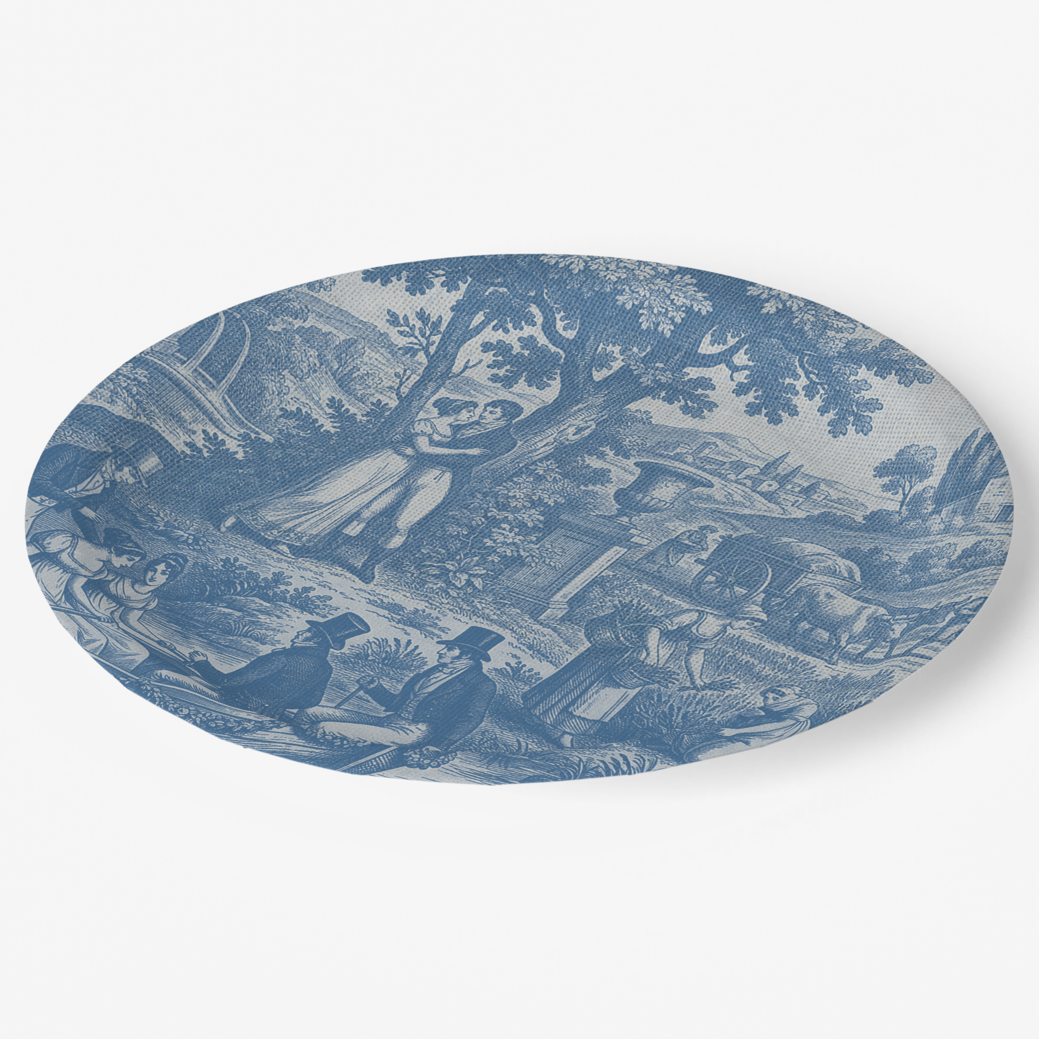 Vintage Voyagers French Blue Plate