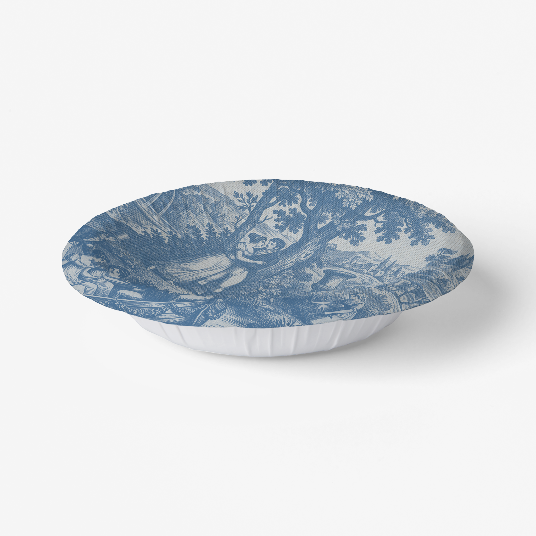 Vintage Voyagers French Blue Plate