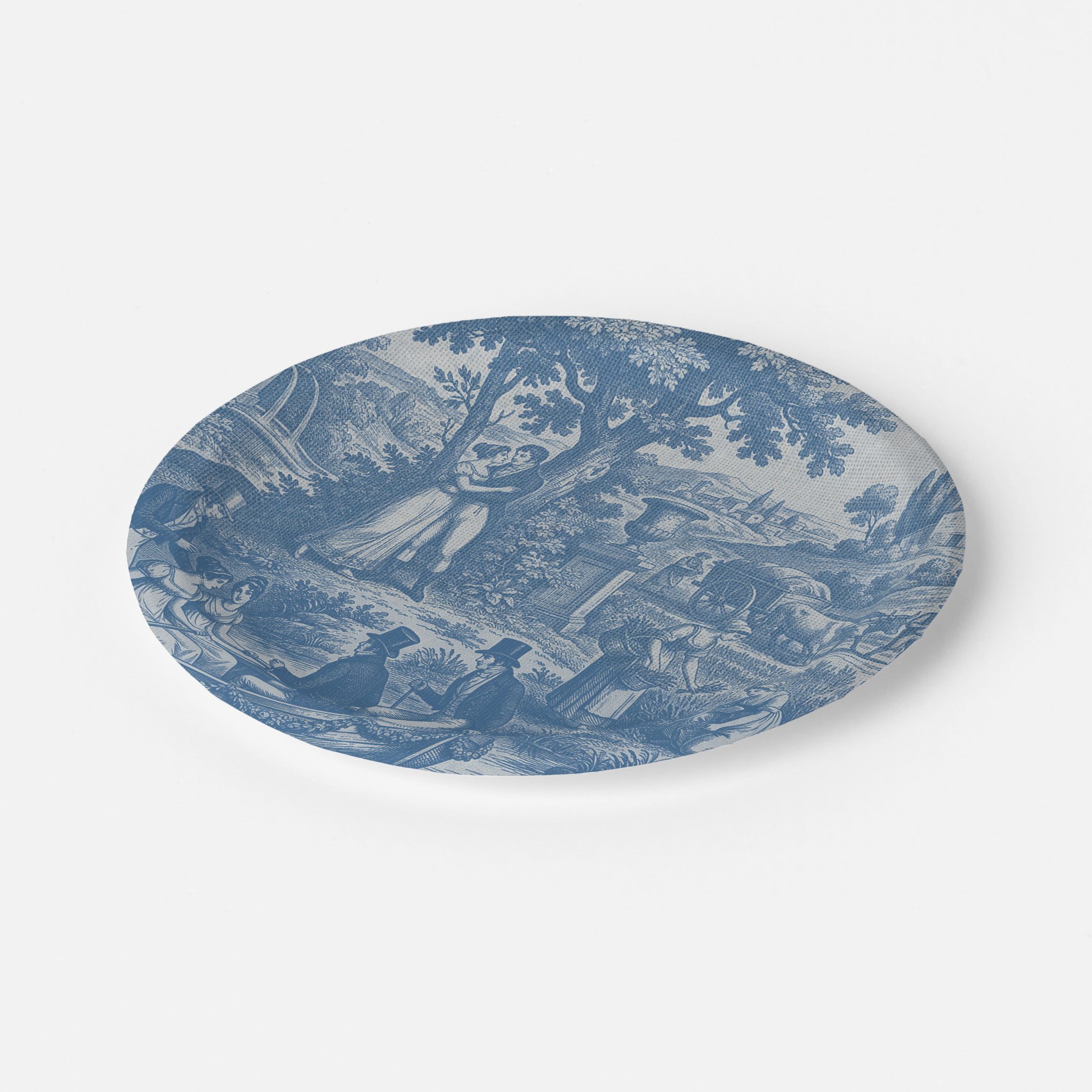 Vintage Voyagers French Blue Plate