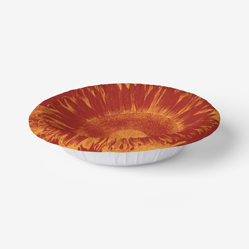 Vintage Voyagers France Sunflower PaperParty Plate