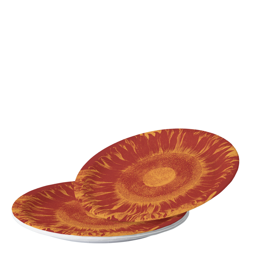 Vintage Voyagers France Sunflower PaperParty Plate