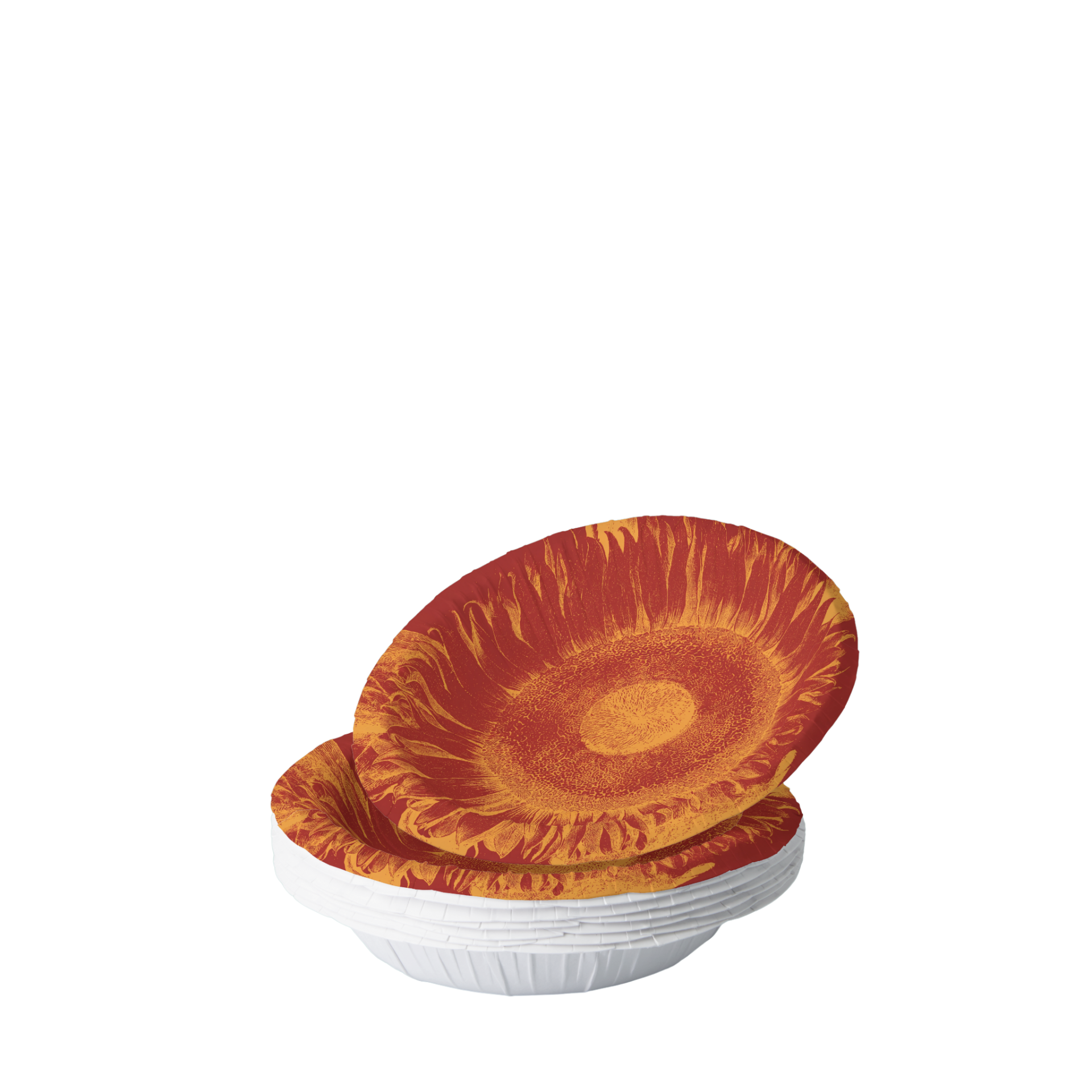 Vintage Voyagers France Sunflower PaperParty Plate