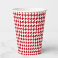 Vintage Voyagers France Holiday Red Paper Party Cups