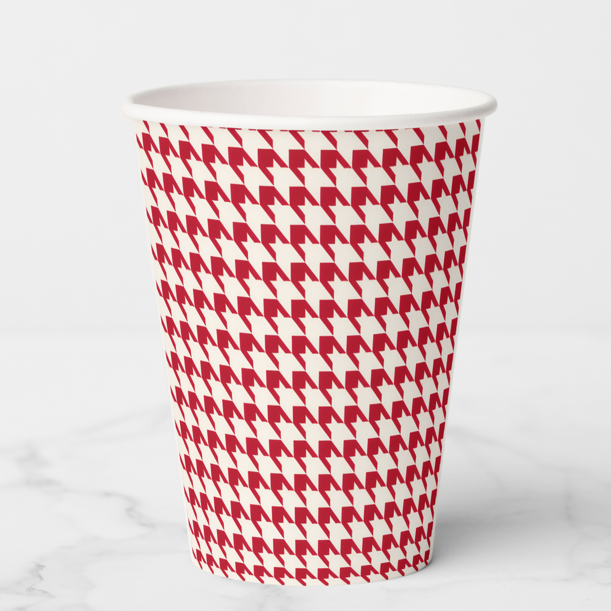 Vintage Voyagers France Holiday Red Paper Party Cups