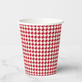 Vintage Voyagers France Holiday Red Paper Party Cups