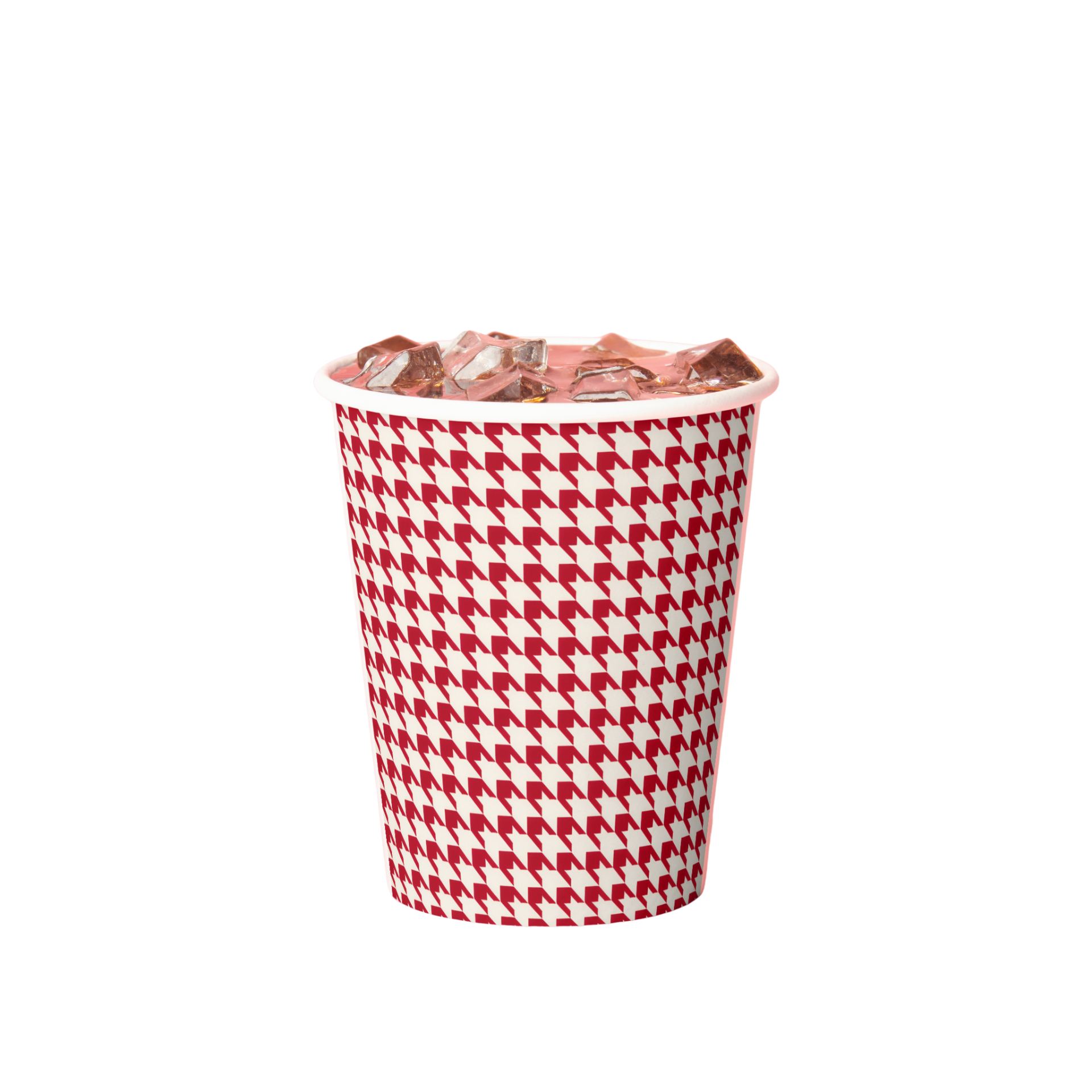 Vintage Voyagers France Holiday Red Paper Party Cups