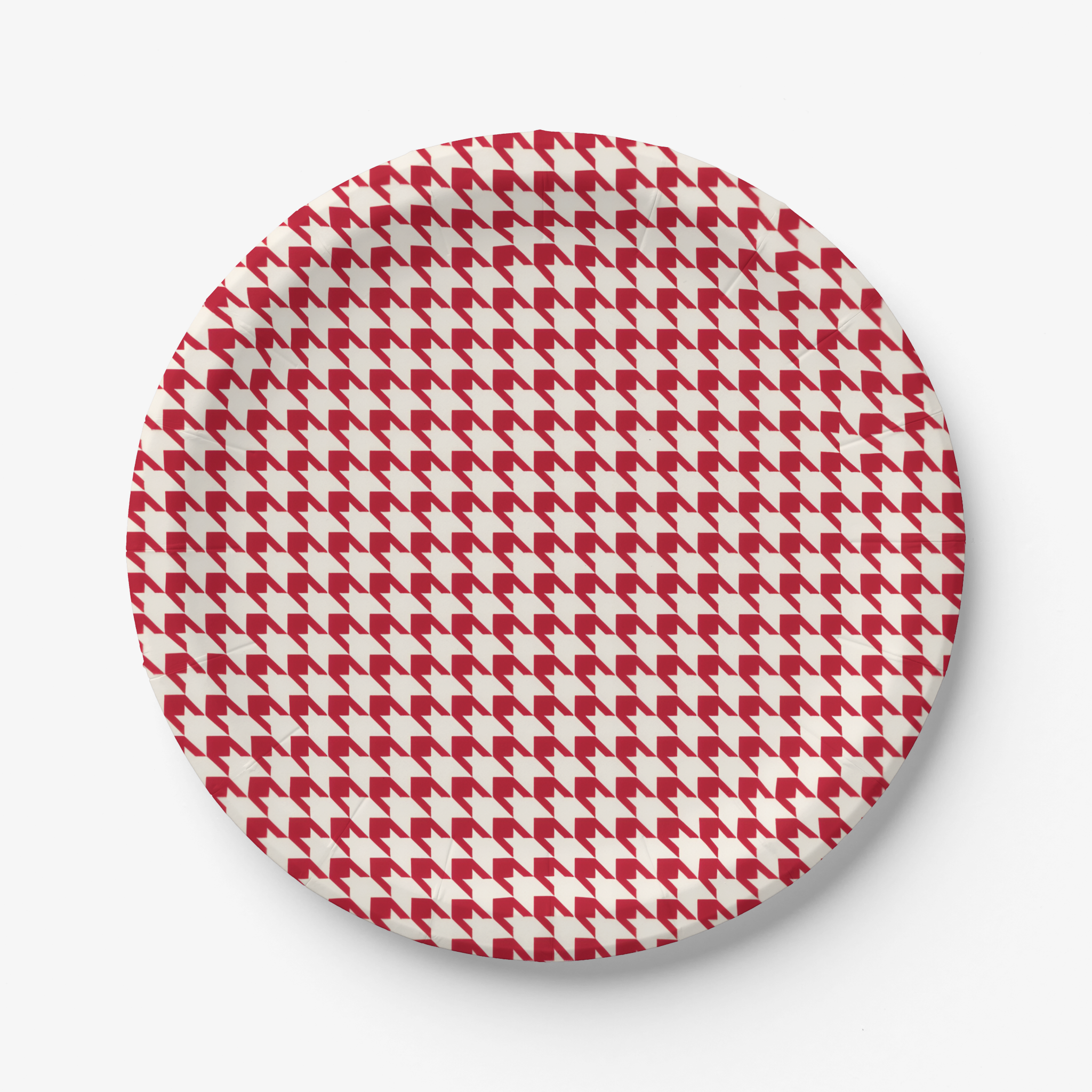 Vintage Voyagers France Red Paper Plates