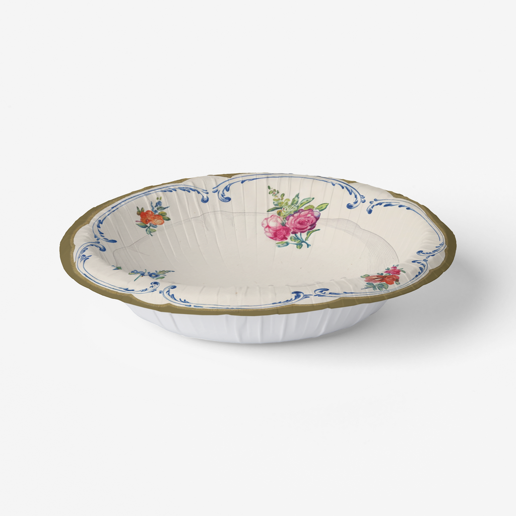 Vintage Voyagers France Paper Party Plates