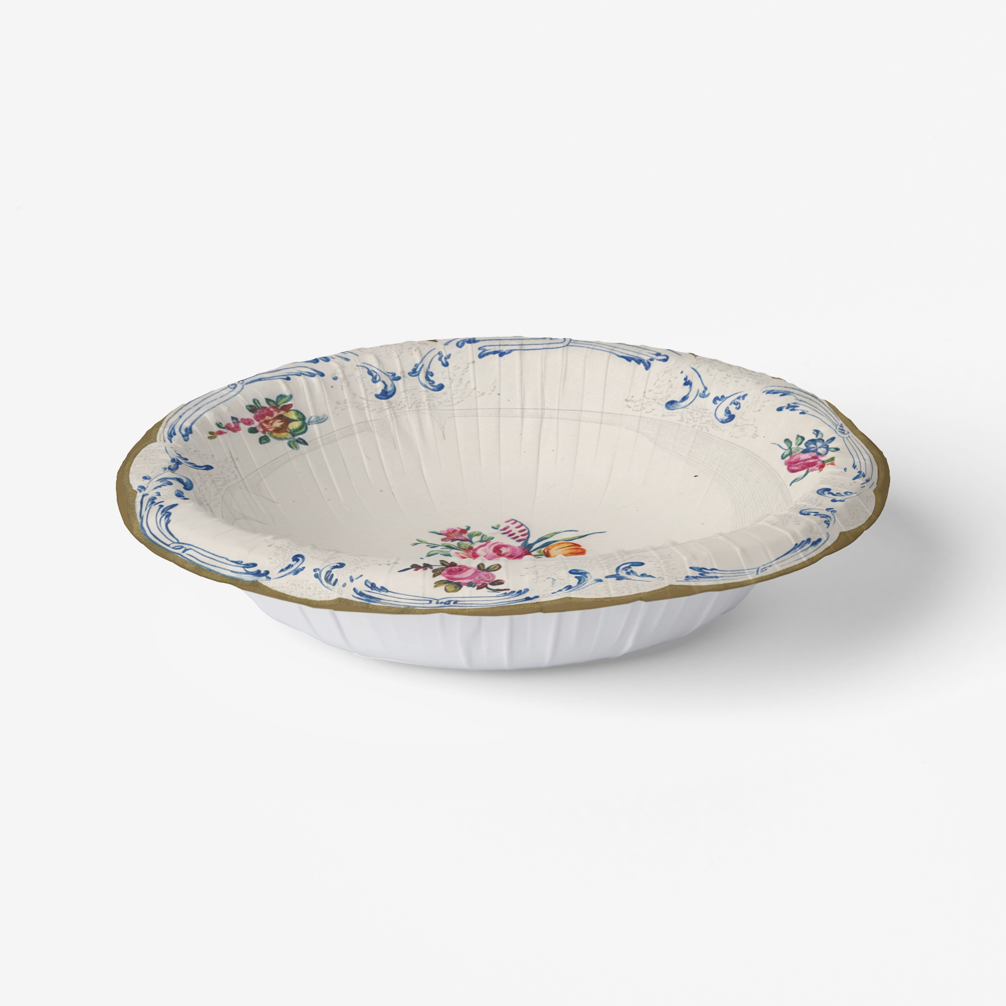 Vintage Voyagers France Paper Party Plate