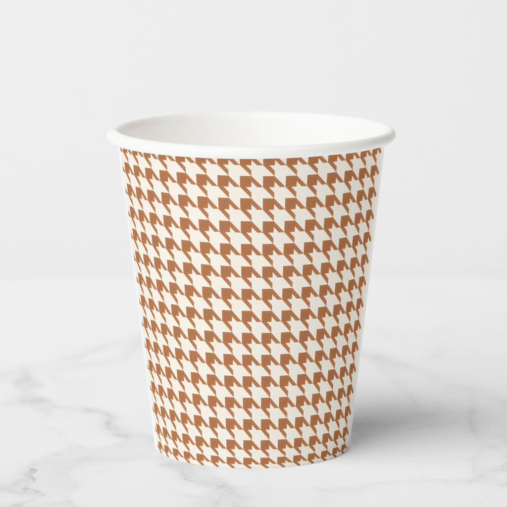Vintage Voyagers France Terracotta Paper Party Cups